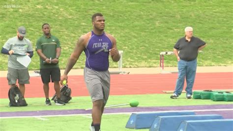 SFA football players take part in Pro Day | cbs19.tv