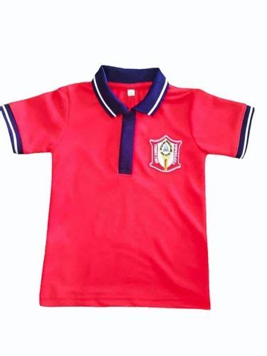 Boys Kids Cotton School Red Uniform Set, Size: Small at best price in ...