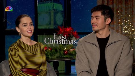 ‘Last Christmas’ cast on making a rom com. – NBC Los Angeles