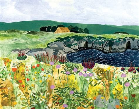 Wildflowers Landscape Print 11x14 - Small Adventure