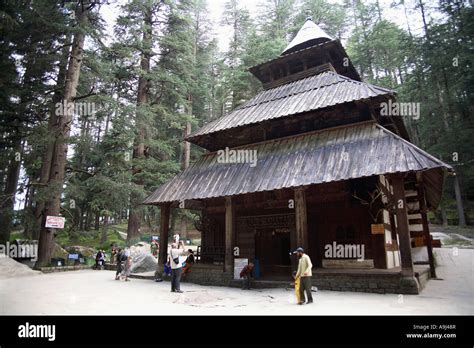 Hidimba temple, Manali, Himachal pradesh, India Stock Photo - Alamy