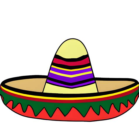 Sombrero Mexican Hat Digital Graphic · Creative Fabrica