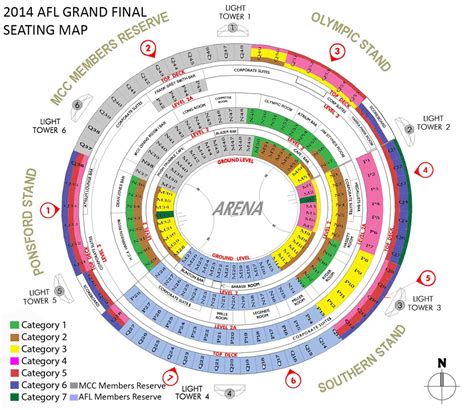 I know this is early but...seating at MCG for the grand final, please ...