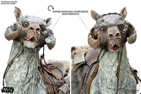 onesixthscalepictures: Sideshow Collectibles Star Wars Deluxe TAUNTAUN ...