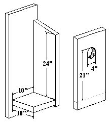 Pileated Woodpecker Birdhouse - 70birds Birdhouse Plans Index