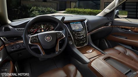 2015 Escalade Interior Features Quality Materials, Diverse Combinations ...