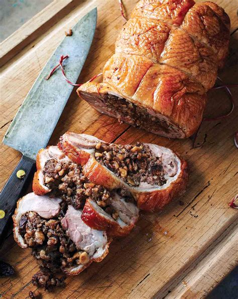 Roast Duck Recipe Stuffed with Figs | Leite's Culinaria