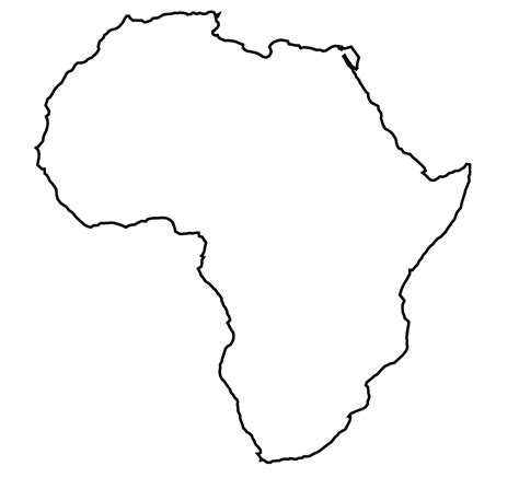 Africa Map Outline Png - ClipArt Best