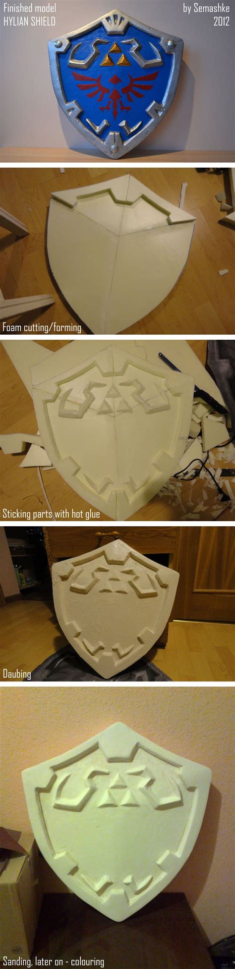 Hylian shield - how to | Zelda diy, Zelda cosplay, Cosplay tutorial