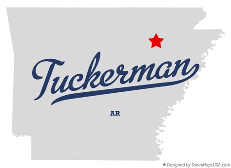 Map of Tuckerman, AR, Arkansas