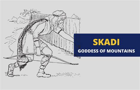 Skadi – Norse Goddess of Mountains and Hunting - Symbol Sage