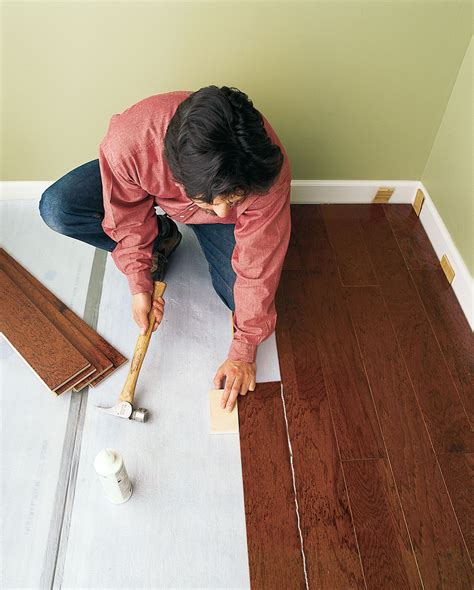 How To Install Floating Engineered Hardwood Flooring On Concrete ...