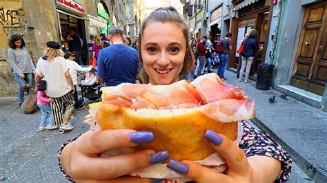 Street Food in Italy – FLORENCE'S #1 PANINI at All'antico Vinaio ...