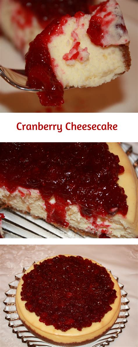 Cranberry Cheesecake - Desserts Required