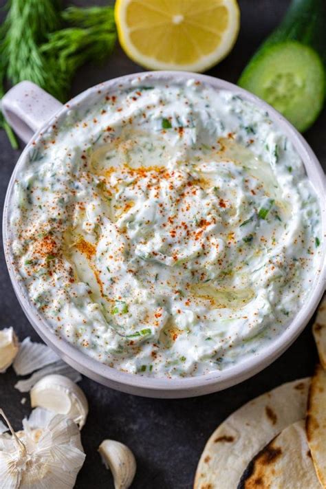 Quick Tzatziki Sauce - Momsdish