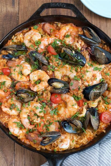 Seafood Paella - AMAZING YUMMY TASTE