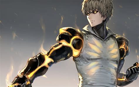 Genos, One Punch Man, 4K, #43 Wallpaper PC Desktop