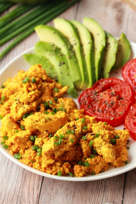 Super Eggy Vegan Tofu Scramble - Loving It Vegan