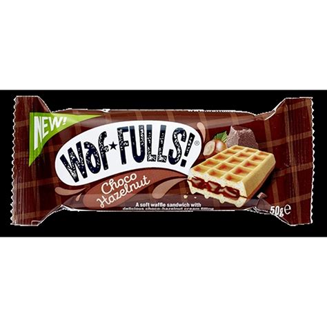 WAF*FULLS CHOCO HAZELNUT BROWN 50G*12 - Camelot foods