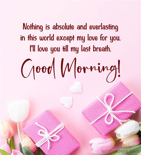 200+ Good Morning Love Messages and Wishes | WishesMsg