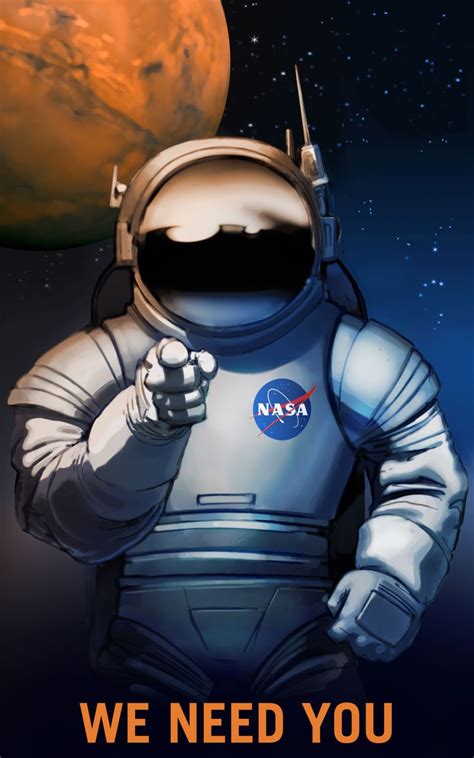 NASA's Mars Recruitment Posters Will Convince You to Go Die in Space ...