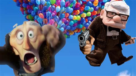 Mr Fredrickson kills Charles muntz #up #mrfredrickson - YouTube