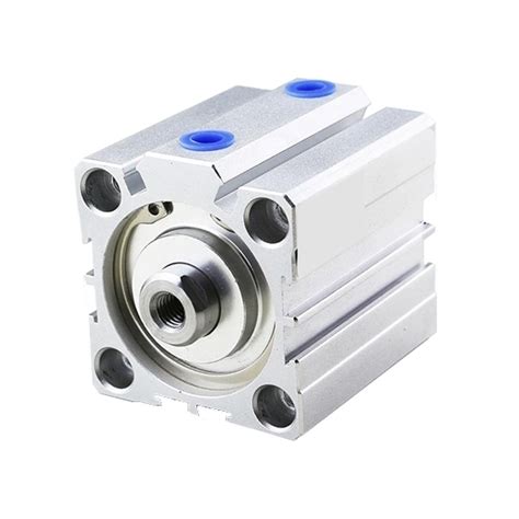 Compact Pneumatic Cylinder, 100mm Bore, 100mm Stroke, Double acting ...