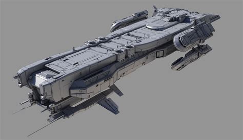 Modular Space Ship Parts 3D Model $25 - .max - Free3D