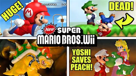 14 FUN And SILLY Cheat Codes For New Super Mario Bros Wii - YouTube