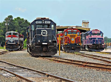 The great Florida East Coast Railroad in Jacksonville, FL. - by Ryan ...