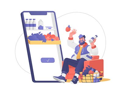 Lightning-Fast Delivery Illustration by Shakuro Graphics on Dribbble