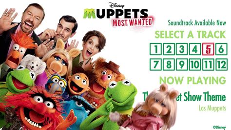 Muppets Most Wanted Soundtrack (Official Album Sampler) - YouTube