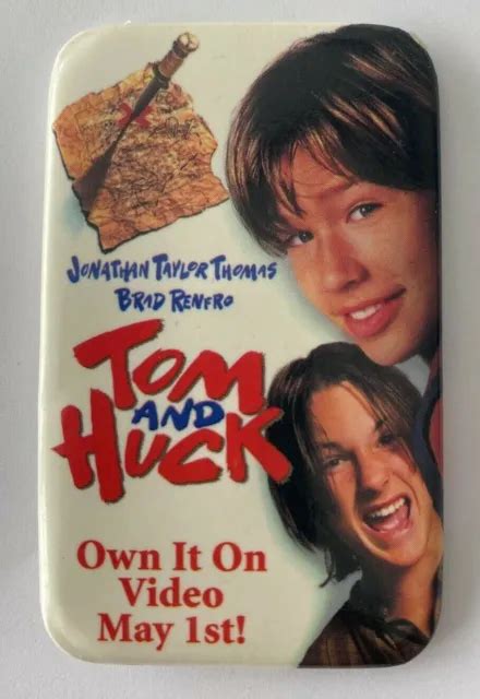 DISNEY TOM & Huck Movie Movie Poster Pin Promo Ad Jonathan Taylor ...