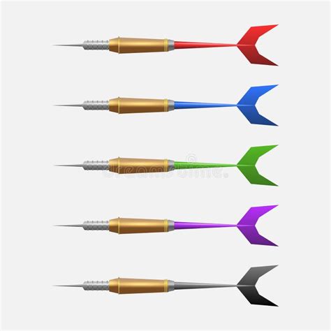 Dart Arrow Vector Illustration . Stock Vector - Illustration of ...