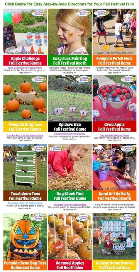 FREE Fall Festival Games & Ideas - Perfect for schools and churches ...