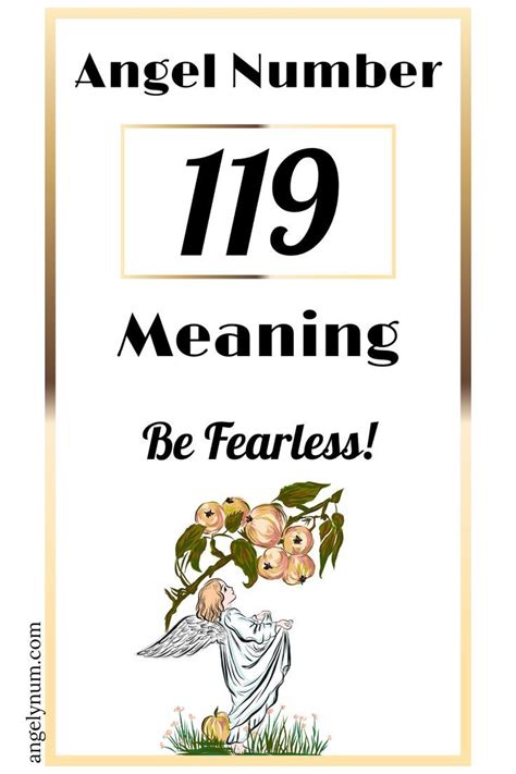 an angel number sign with the words,'meaning and meaning to be fearless