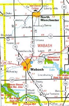 Wabash Co Township Map