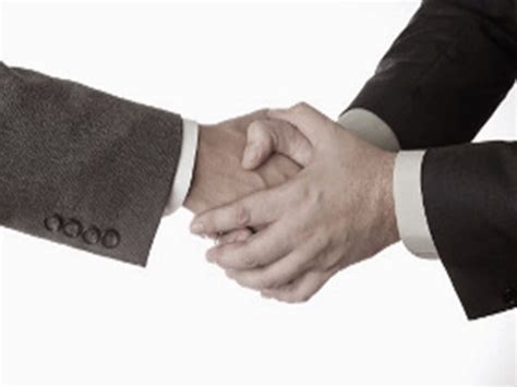 Body language: When we shake hands we don't just shake hands