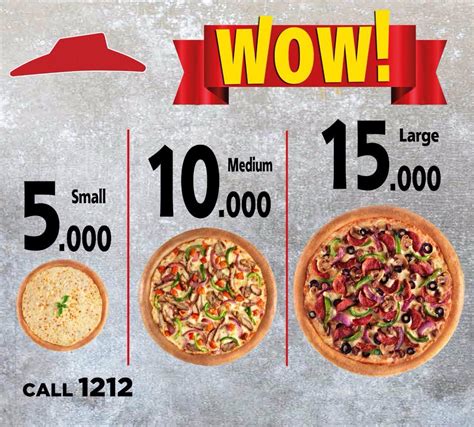 Pizza Hut Pizza Sizes | Learn About Inches, Slices, Prices, And Crust ...