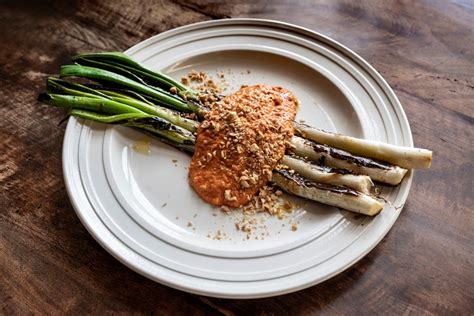 Calçots with Romesco Sauce Recipe - Great British Chefs