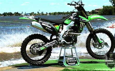 High Resolution Kawasaki Dirt Bike Monster Energy 8 ... Backgrounds HD ...