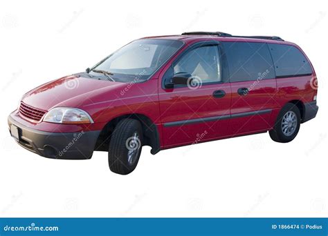 Red Mini Van stock photo. Image of auto, family, transportation - 1866474