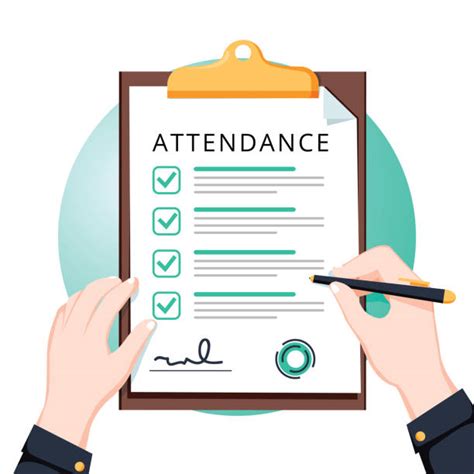 School Attendance Illustrations, Royalty-Free Vector Graphics & Clip ...