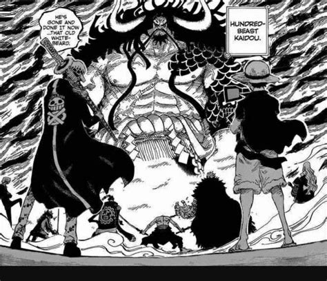 Kaido vs Trafalgar D Water Law Monkey D Luffy Luffytaro Straw Hat ...