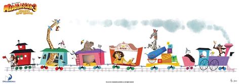 MADAGASCAR 3: Europe's Most Wanted | Character design, Nursery mural ...