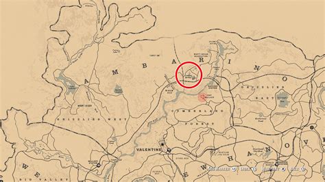 RDR2 Jack Hall Gang Treasure Mission maps, locations and treasure guide ...