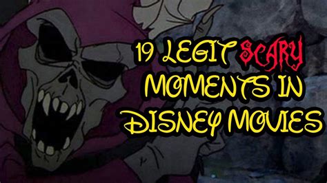 19 Legit Scary Moments In Disney Movies - YouTube