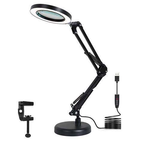 Buy Dotlite Flex Magnifying Lamp,Magnifying Glass with Light and Stand ...