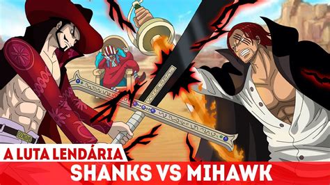 SHANKS VS MIHAWK QUEM GANHA?A RESPOSTA DEFINIFITIVA DOS NÍVEIS DE PODER ...