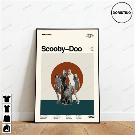 Scooby Doo Retro Movie Minimalist Art Retro Modern Vintage Modern ...